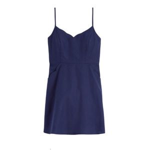 Navy Linen dress
